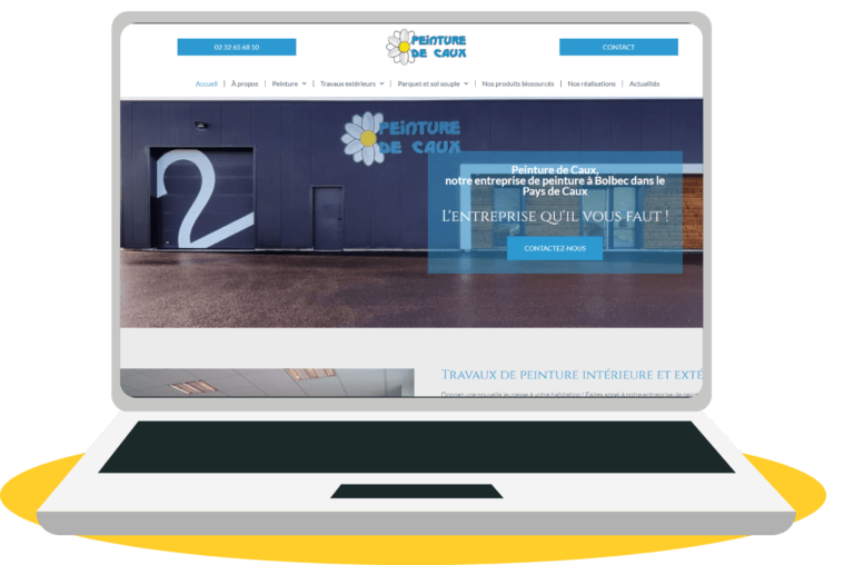 Travaux de peinture de Caux