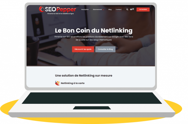 SEO pepper Netlinking sur blog thématique